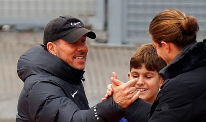 Simeone e Filipe Luís