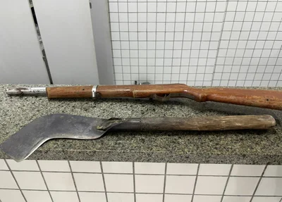 Suspeito tentou matar jovem com golpe de foice