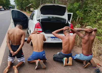 Suspeitos de praticarem roubos e furtos presos