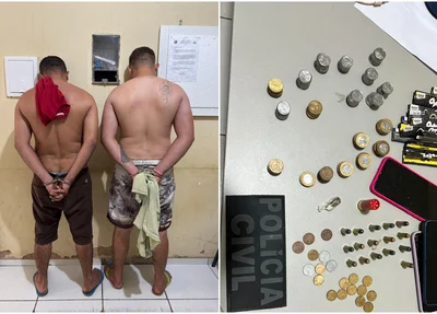 Suspeitos presos durante operação em Alto Longá