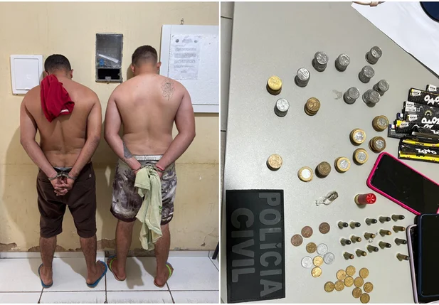Suspeitos presos durante operação em Alto Longá