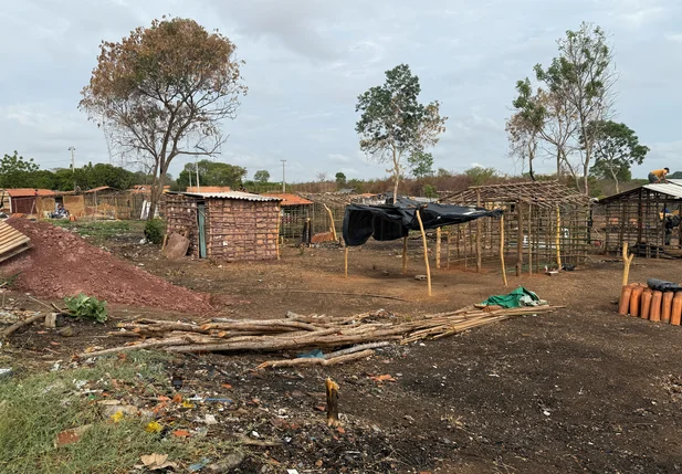 Terreno ocupado na zona leste de Teresina