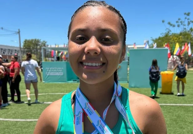 Yasmin Cruz, atleta piauiense