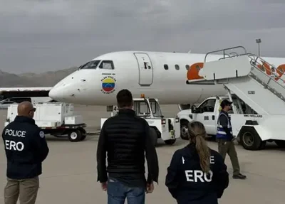 Aviões com deportados dos Estados Unidos pousam na Venezuela