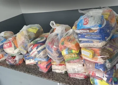 Cestas básicas iriam ser distribuídas para familiares de membros da facção