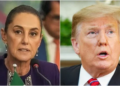 Claudia Sheinbaum e Donald Trump