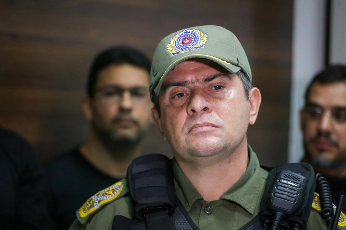 Coronel Scheiwann Lopes, comandante geral da Polícia Militar do Piauí