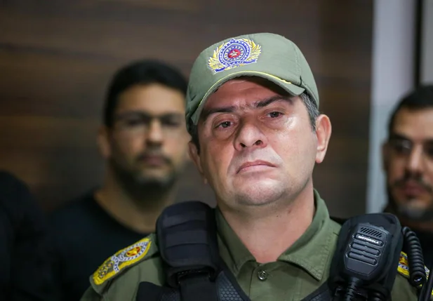 Coronel Scheiwann Lopes, comandante geral da Polícia Militar do Piauí