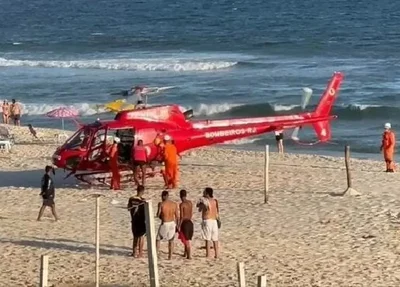 Corpo de Bombeiros presta socorro a torcedores do Racing baleados no Rio de Janeiro