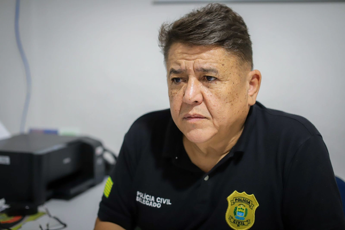 Delegado Sérgio Alencar, titular da 1ª DP