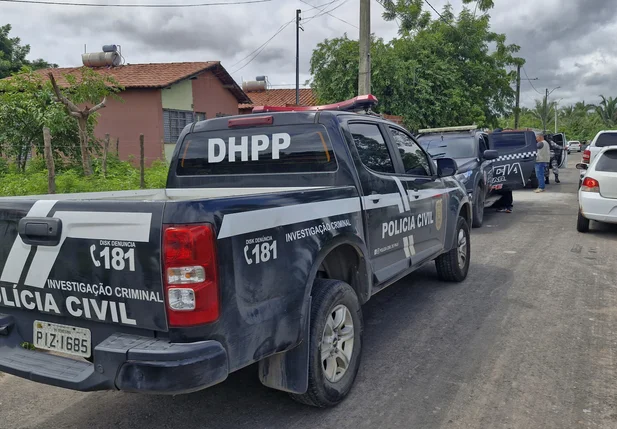 DHPP foi ao local onde encontraram o corpo de Iorran Douglas Vasconcelos da Silva