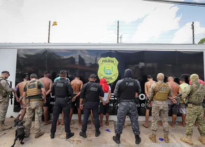 DRACO prendeu mais de dez membros do Comando Vermelho em Teresina