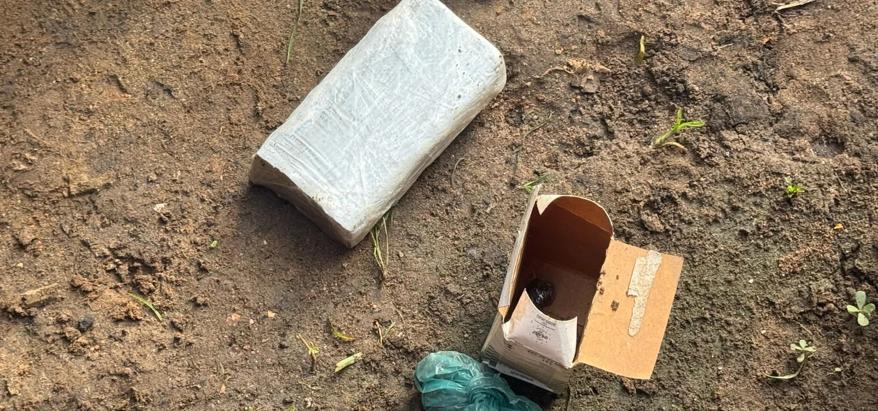 Droga apreendida na Operação Cerco Fechado