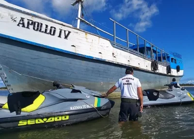 Embarcação Apollo IV foi apreendida em 2023