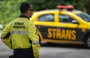 Equipe da Strans no local do incidente