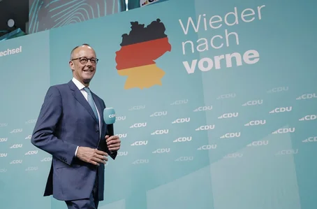Friedrich Merz, líder do partido conservador da Alemanha