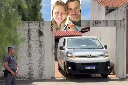 Homem mata mulher com 36 facadas e manda foto para filho do casal após crime