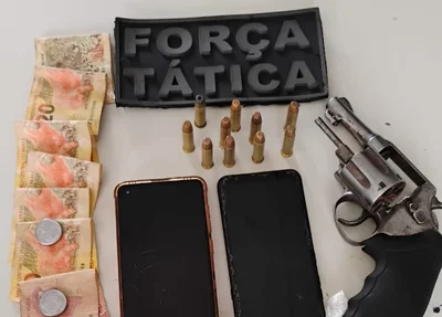Homem natural de Goiás é preso