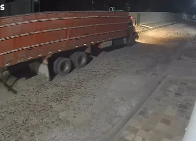 Homem que atacou mulher Piripiri fugiu no caminhão