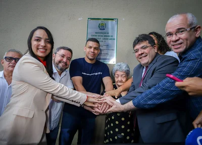 Inauguração da reforma do CSU do Monte Castelo