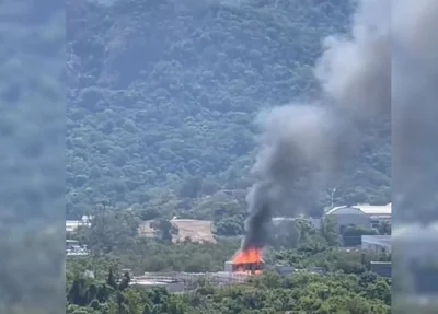 Incêndio no Projac