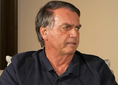 Jair Bolsonaro em entrevista com Leo Dias