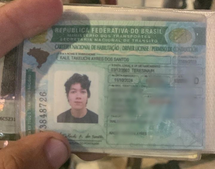 Jovem vítima de acidente de moto