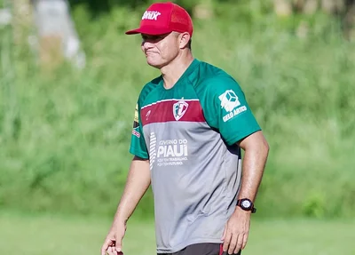 Marcinho Guerreio, técnico do Fluminense-PI