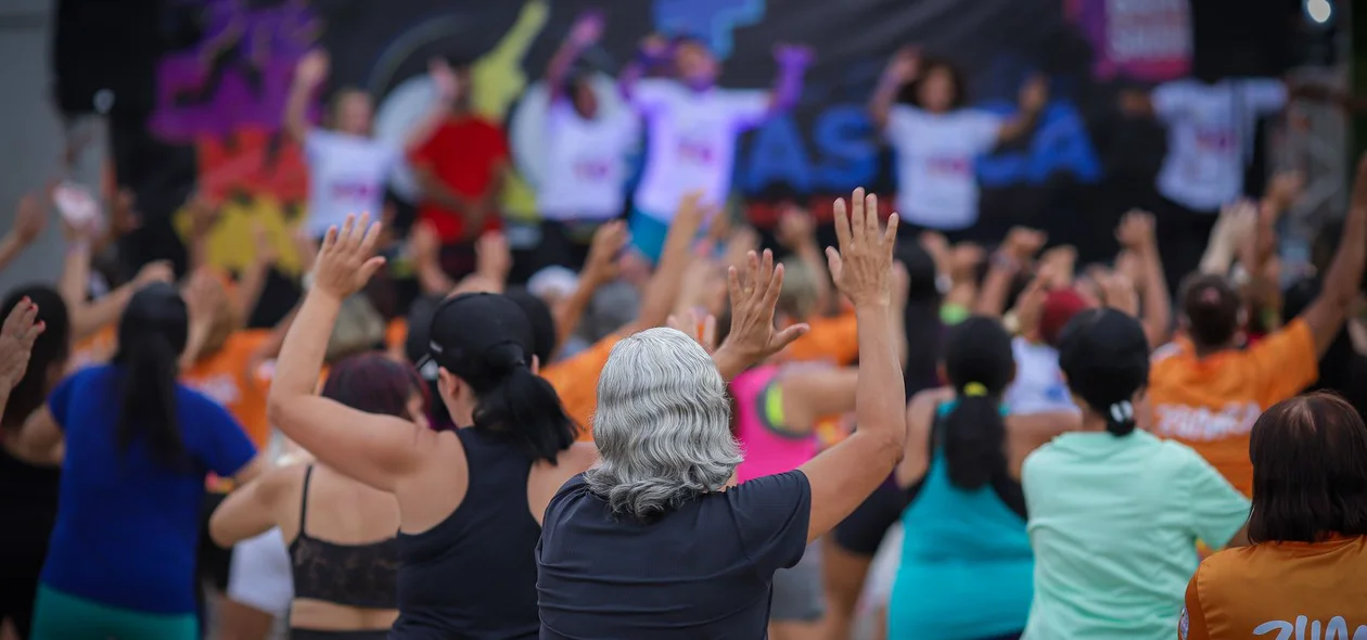 O evento reuniu diversas pessoas