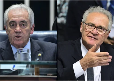 Otto Alencar e Renan Calheiros
