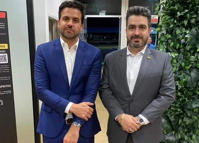 Pablo Marçal (à esquerda) e Leonardo Avalanche (à direita)