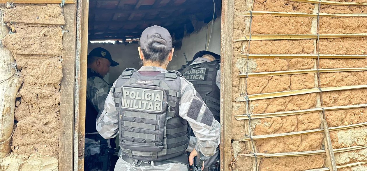 Polícia Militar também participa da Operação Cerco Fechado
