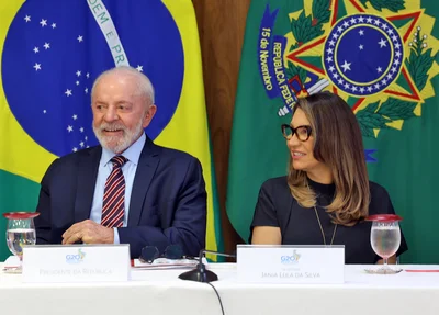 Presidente Lula e Janja