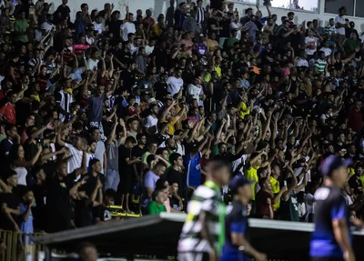 Público presente na partida entre Altos e Fortaleza pela Copa do Nordeste 2025