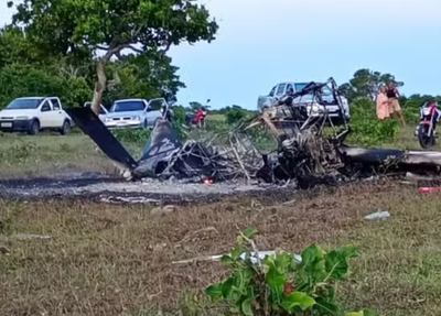 Queda de avião no sul da Bahia deixa 1 morto