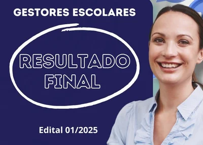 Resultado final do processo seletivo