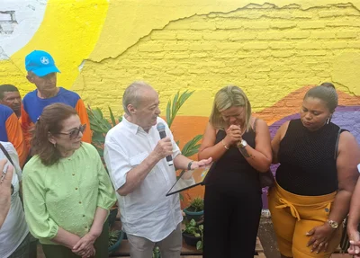 Sílvio Mendes realizou ato público contra agressão a garis em Teresina
