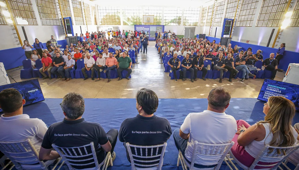 Sorteio ocorreu no Ginásio Poliesportivo de Curimatá