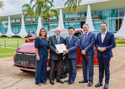 Três poderes passaram a utilizar veículos elétricos da empresa chinesa BYD