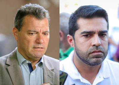 Vereadores Joaquim do Arroz e Bruno Vilarinho