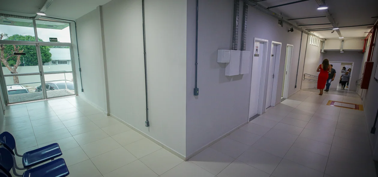 A reforma modificou espaços do IML