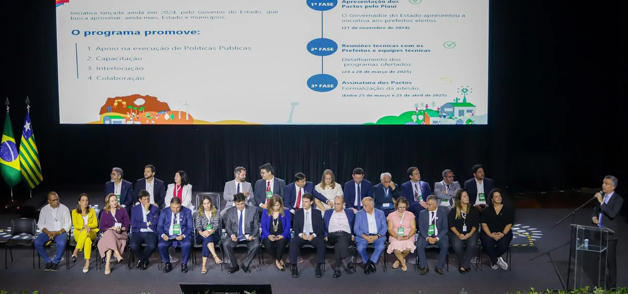 Abertura da segunda etapa do Pactos pelo Piauí