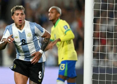 Argentina goleou o Brasil pelas Eliminatórias da Copa do Mundo