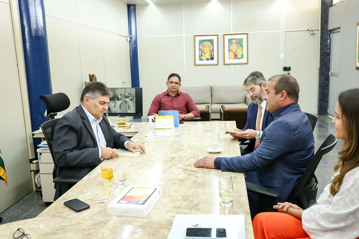 Audiência com o presidente do TCE-PI, Kennedy Barros
