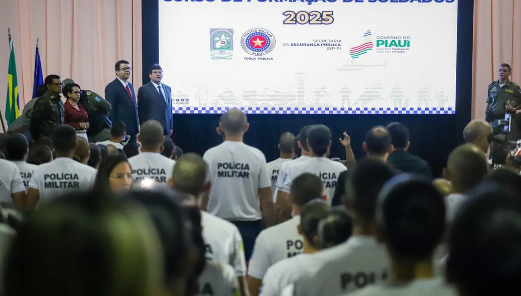 Aula inaugural do Curso de Formação de Soldados