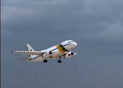 Avião presidencial arremete em Sorocaba