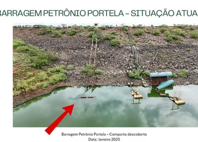 Barragem da Onça está em situação crítica