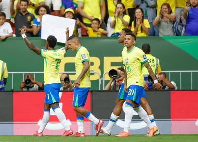 Brasil venceu a Colômbia por 2 a 1