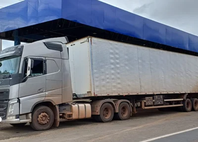 Caminhoneiro foi preso por embriaguez ao volante