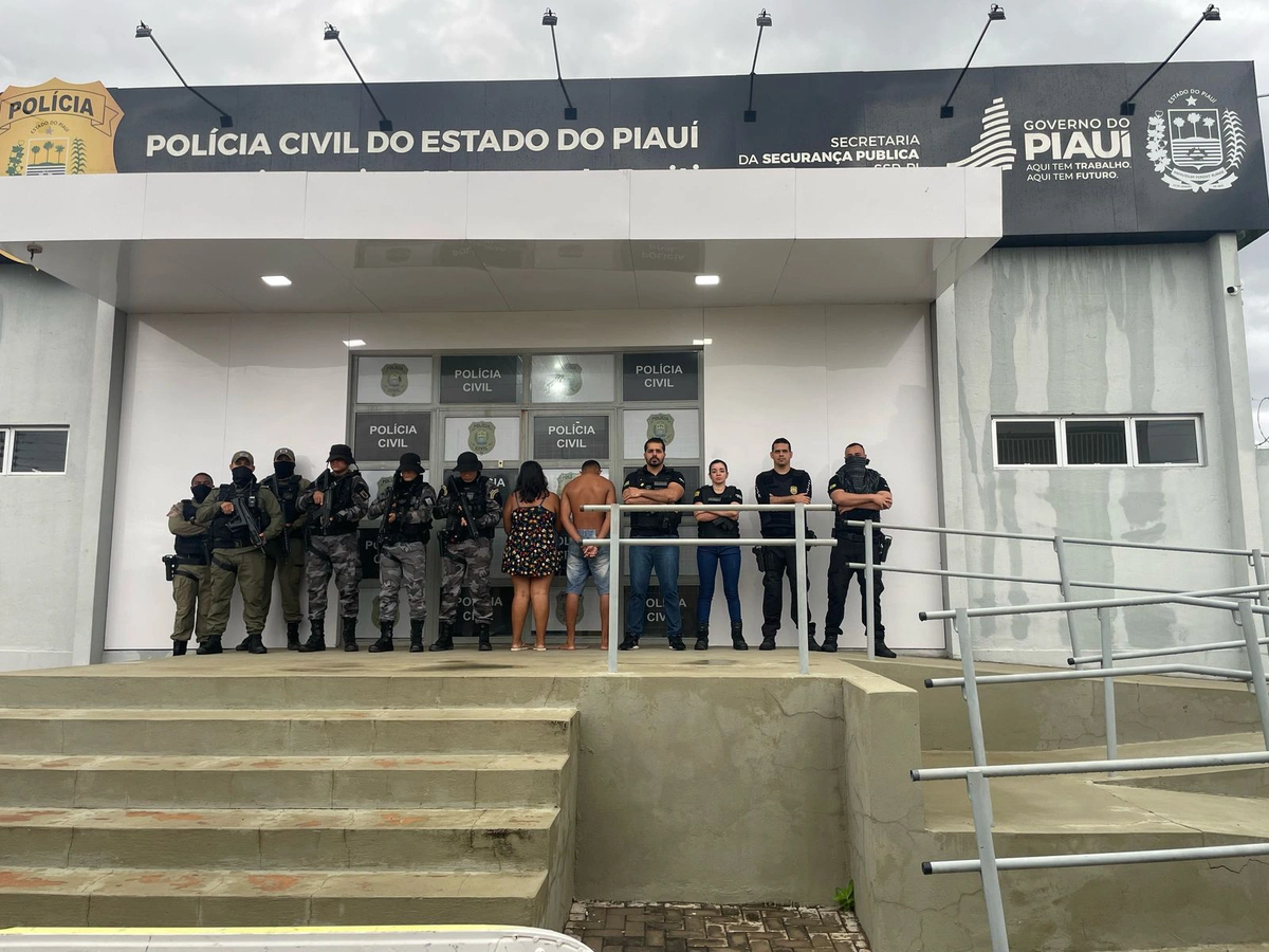 Casal é preso por tráfico em Canto do Buriti